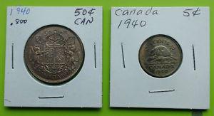  Canadian silver 50 cent