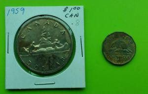  Canadian silver dollar