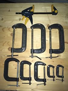 Clamps 12 pieces