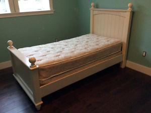 Cottage bed and matching bookcase