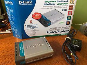 D-Link 4-port router
