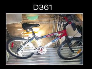-D361: Stratus kids 20” bike- used for 1/2 a season- $75