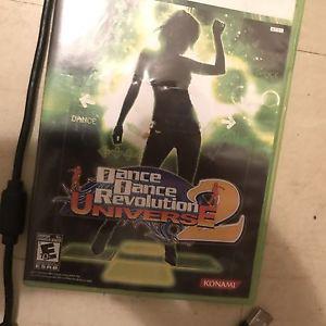 Dance Revolution 2 with 2 mats. (Xbox 360)