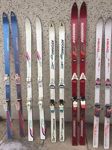 Downhill Skis and Poles, GREAT Condition