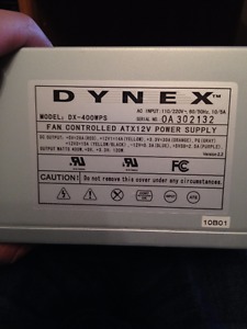 Dynex DX-400WPS Power Supply