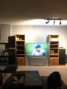 Entertainment unit + tv - will sell separate