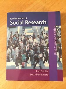 Fundamentals of Social Research - Babbie & Benaquisto