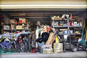 Garage organizing