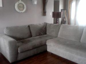 Grey- sectional for sale $