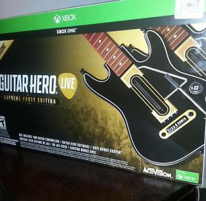 Guitar Hero LIVE w/ guitars
