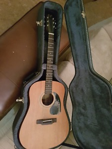 Guitar and case