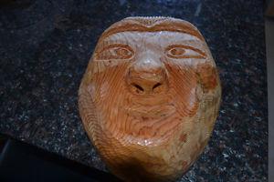 Hand carved wooden Mask