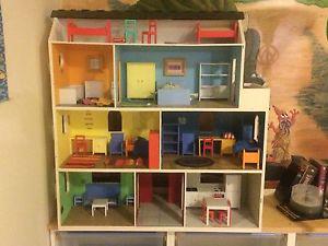 Hand made doll house