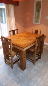 Kitchen table and chairs