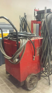 LINCOLN IDEALARC 250 WELDER WITH CABLES PRICE $