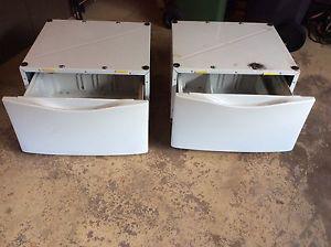 Maytag washer and dryer pedestals and draws