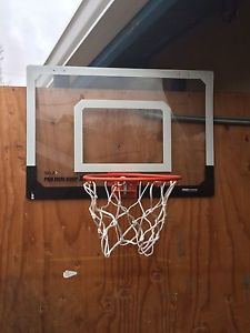 Mini basketball hoop, jolly jumper
