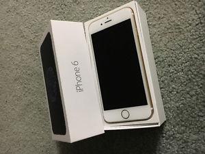 Mint Gold 16GB iPhone 6 On Bell or Virgin