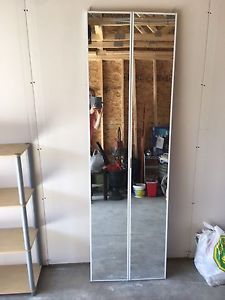 Mirror closet door