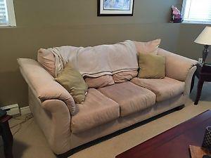 Neutral colour couch and chair