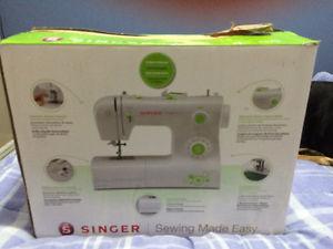 New sewing machine in the box