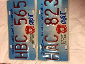 Newfoundland licence plates