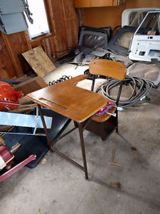 Old time school desk