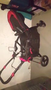 Options elite double stroller