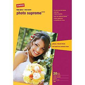Photo Supreme Wide Format Paper LIST BELOW-----PRICE FIRM
