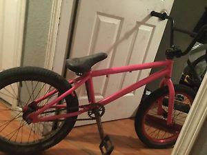 Pink BMX