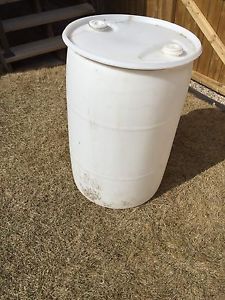 Plastic barrel