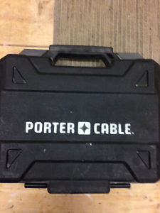 Porter cable brad nailer with case for sale