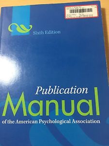 Publication manual