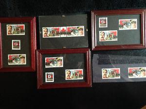 RCMP Framed Stamp Sets