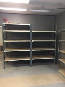 Racking for storage available