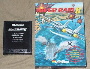 River raid 2 for Atari  and  with box and manual