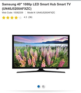 Samsung smart Tv for sale