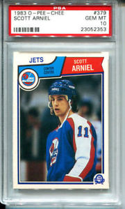 Scott Arniel Winnipeg Jets Rookie Hockey Card