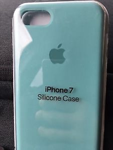 Sea Blue Apple iPhone 7 Silicone Case