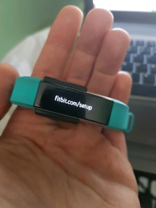 Selling Fitbit Alta, Teal - Large.