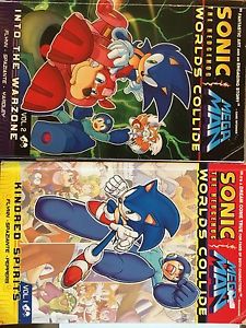 Sonic mega man comics