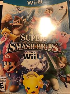 Super smash bros wii u $50