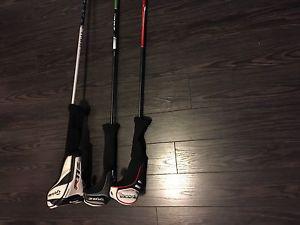 Taylormade package. Driver, 3 Wood, 5 Wood