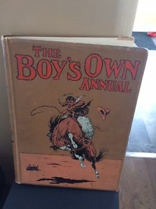The Boys Own Annual - hard cover collectible book