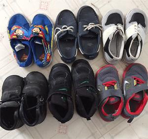 Toddler shoes - 11 pairs all $