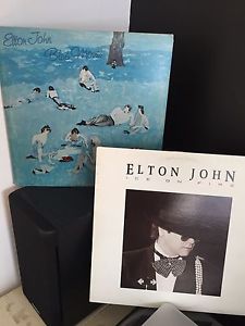 Two Elton John vinyls for sale