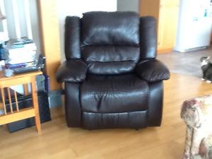 Two Recliner chairs at $ each