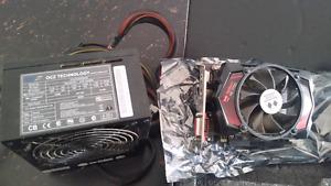 Video card and power supply