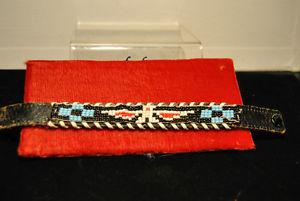 Vintage Bracelet Beaded Northwest Coast Native
