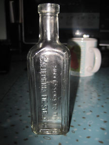 Vintage California Fig Syrup Co. Bottle